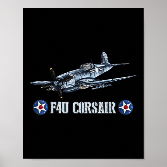 Affiche Aéronefs de combat militaire de la 2e Guerre mondi (Devant)