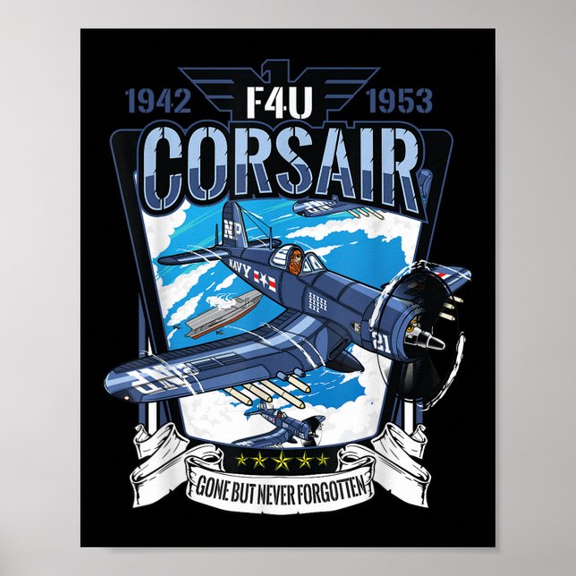 Affiche Aéronefs de combat militaire de la Seconde Guerre  (Devant)