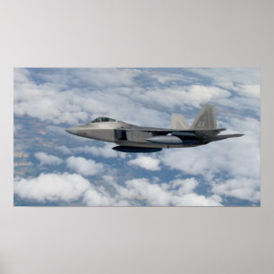 Affiche Aéronefs de Raptor F-22