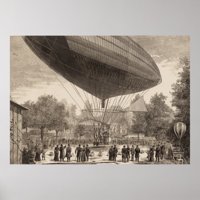 Affiche Aéroport à Auteuil (Devant)