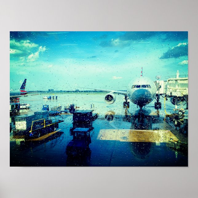 Affiche Aéroport de Rain (Devant)