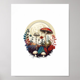 Affiche Aesthetic Goblincore et Cottagecore Avant-Champign