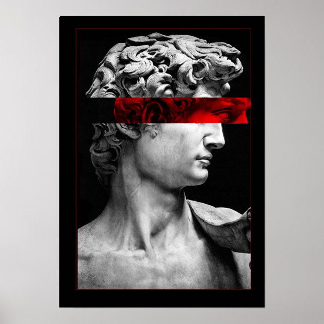 Affiche aesthetic greek statue (Devant)