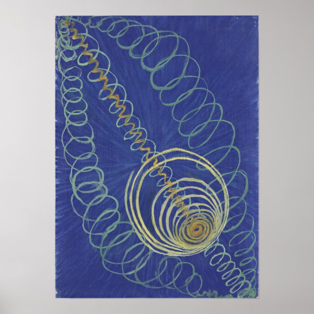 Affiche Af Klint - Chaos primordial 1906 (Devant)