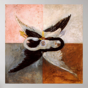 Affiche Af Klint - Le Cygne 1914
