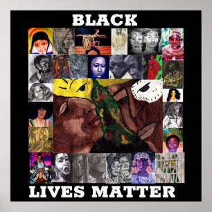 AFFICHE AFFAIRE BLACK LIVES