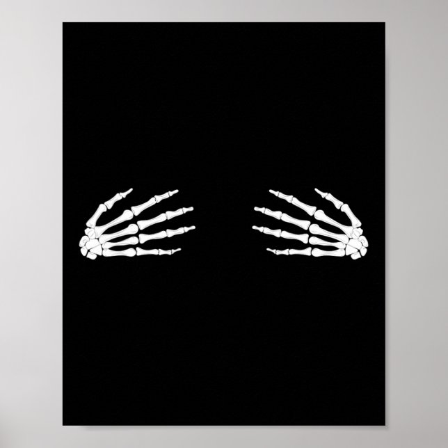 Affiche Affaire Scary Skeleton Skull H (Devant)