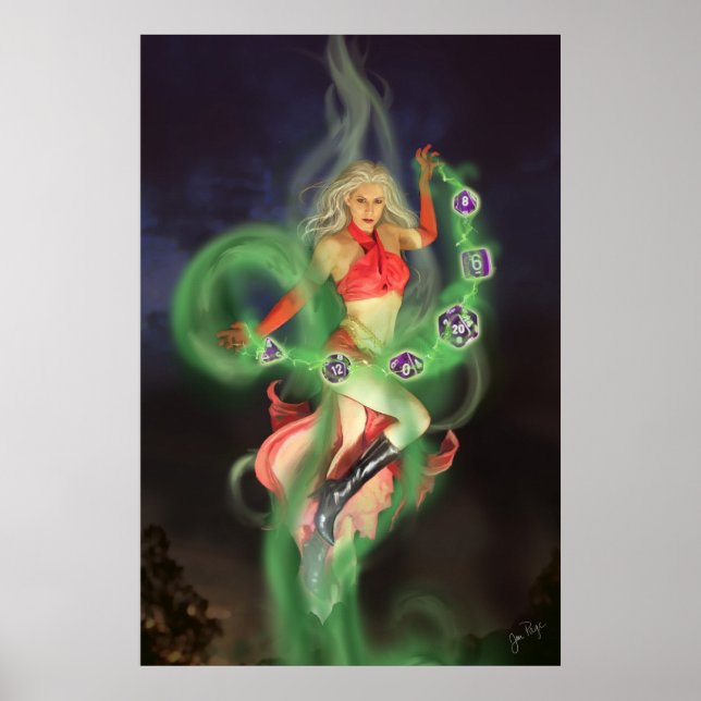 Affiche affiche, avec signature (Devant)