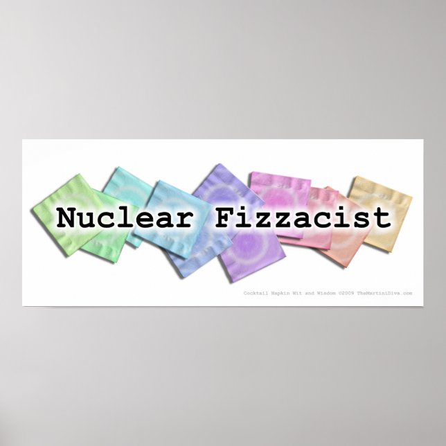 Affiche Affiche, Bannière - FIZZACISTE NUCLÉAIRE (Devant)