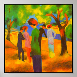 Affiche Affiche-Classique/Cru-Août Macke 9