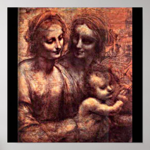 Affiche Affiche-Classique/Cru-Leonardo da Vinci 1