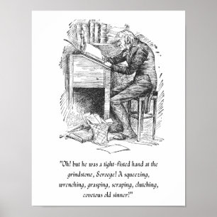 Affiche "Affiche de A Christmas Carol