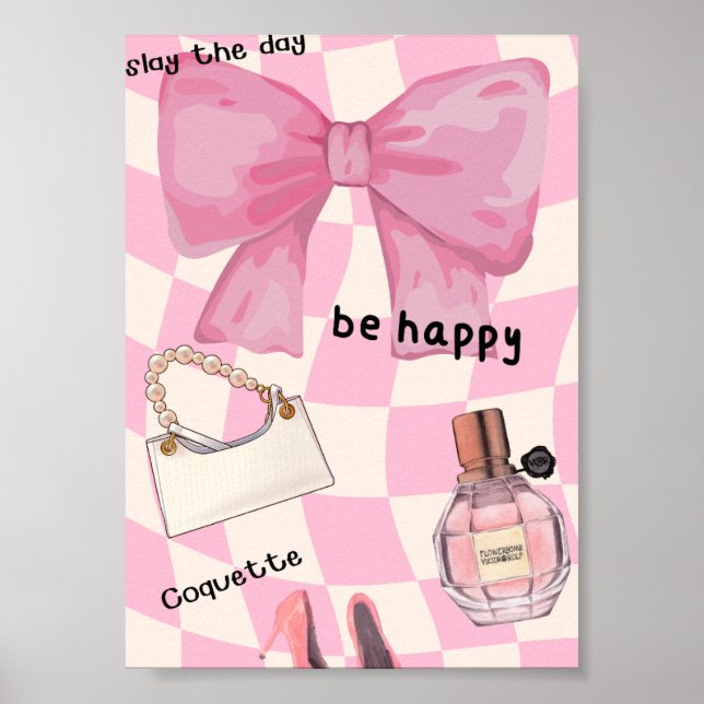 Affiche 🎀Affiche esthétique (Devant)