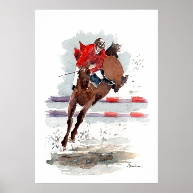 Affiche Affiche/impression 'Clear Round' (Devant)