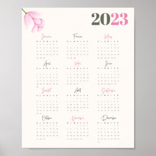 Affiche Afficher 2023 PIVOINE - FR