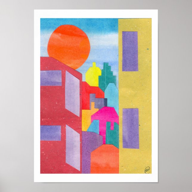 Affiche Afficher à partir de ma fenêtre (Devant)