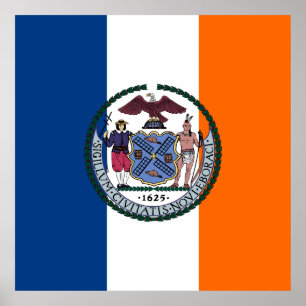 Affiche Afficher vos couleurs - New York