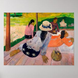 Affiche AfficheThe Sieste (env. 1892–94)   Paul Gauguin