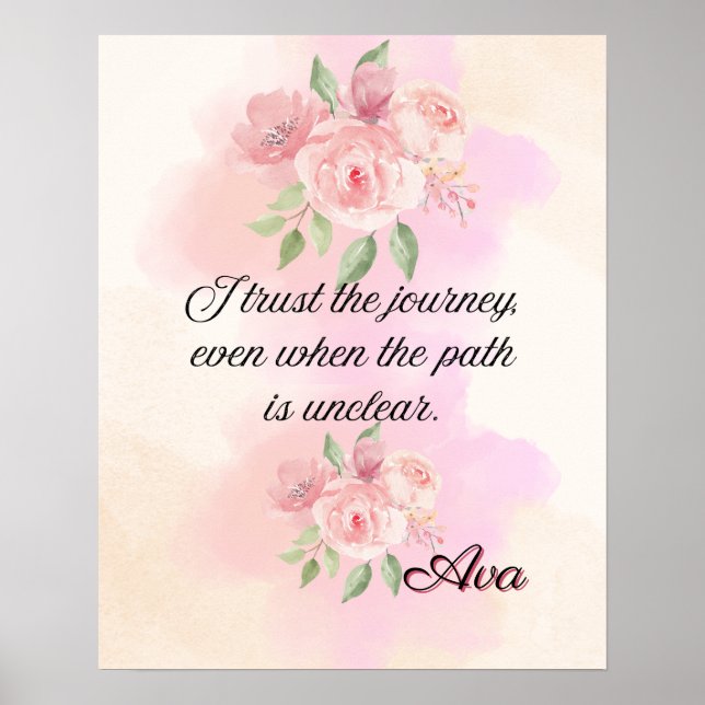 Affiche Affirmation Faith: (Devant)