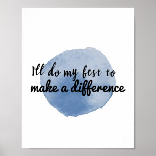 Affiche affirmations motivationnelles pour auto-appréciati