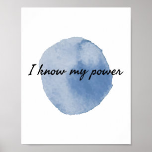 Affiche affirmations positives du matin pour les travaille