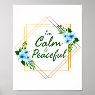 Affiche affirmations positives pour la journée