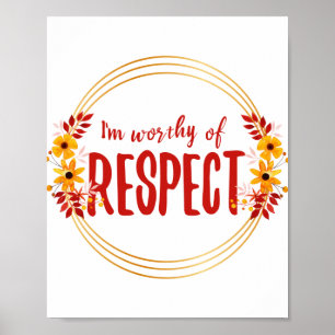 Affiche affirmations positives pour la vie et l'amour de s