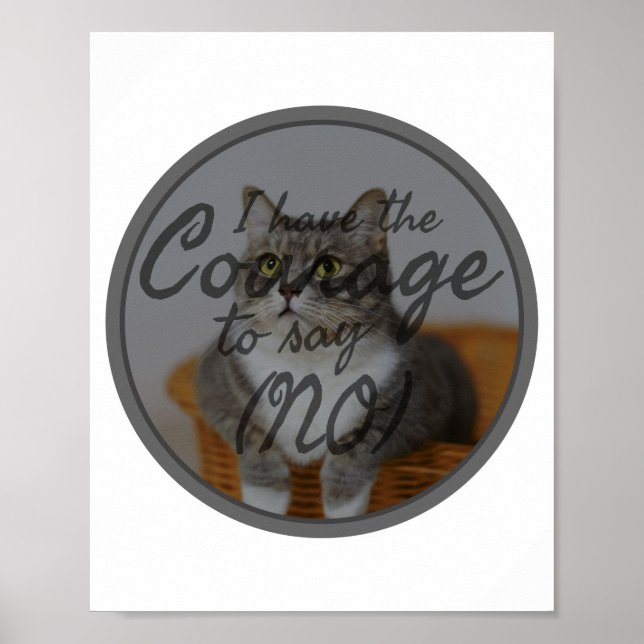 Affiche affirmations positives sur l'autosoin et l'amour (Devant)