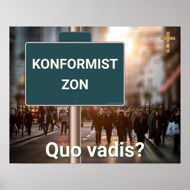 Affiche Affisch — Konformistzon (Devant)