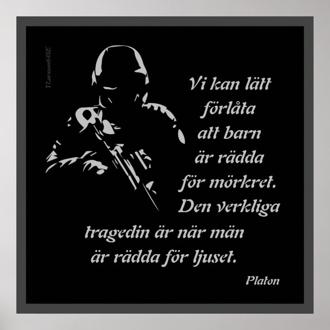 Affiche Affisch — Ljusskygg (Devant)