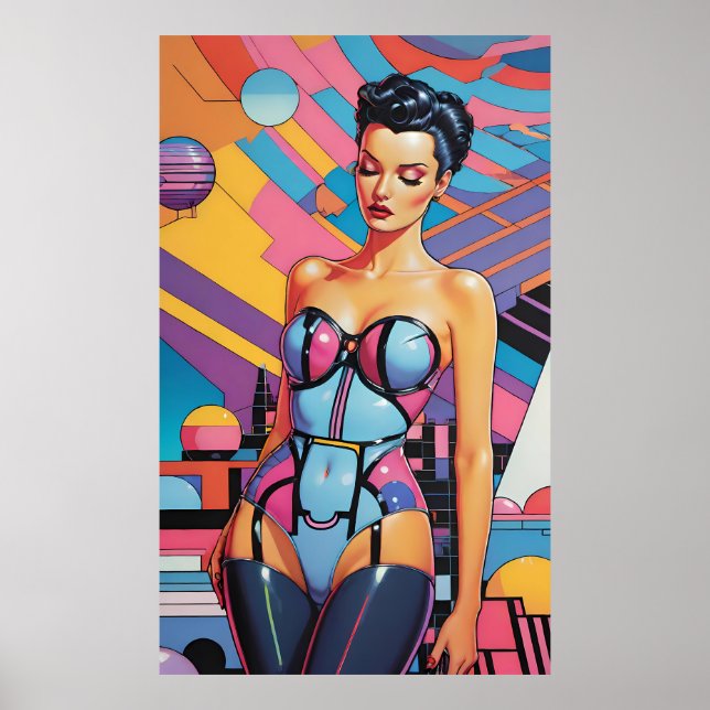 Affiche Affluence - Ken Gage Art (Devant)