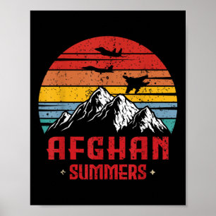 Affiche Afghan Summers Vétérinaire Chemise Drôle Amusant A