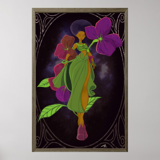 Affiche africaine Oshun (Devant)