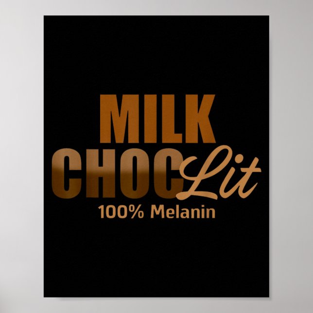 Affiche African American Black Afro Women Milk Choc-lit 10 (Devant)