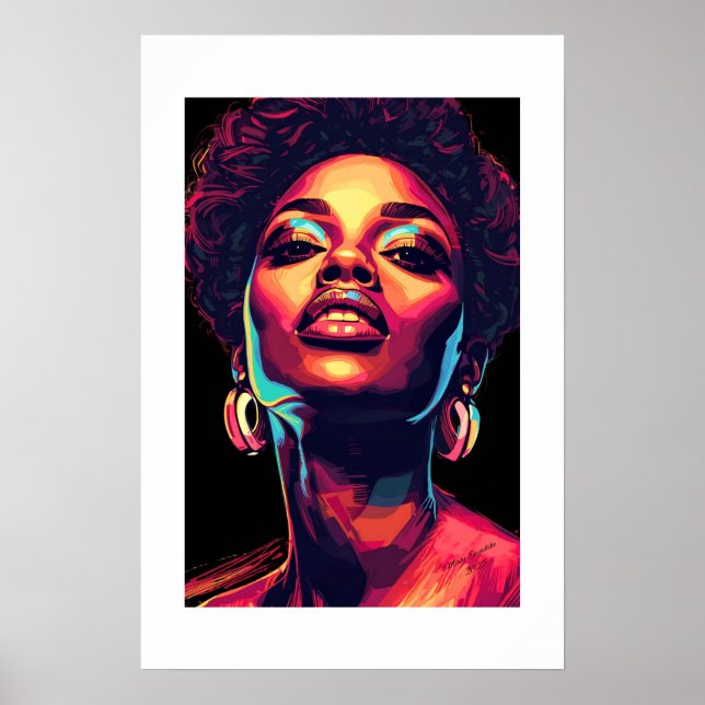 Affiche African Art Print (Devant)