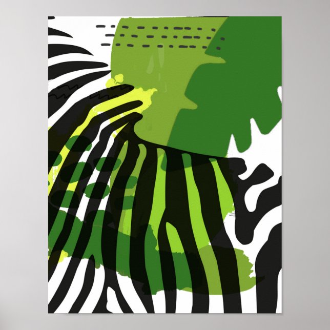 Affiche African Zebra (Devant)