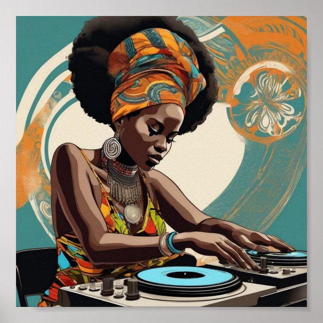 Affiche afrika bambaataa (Devant)