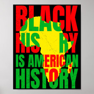 Affiche Afrika Histoire Noire Histoire Américaine Usa Afri