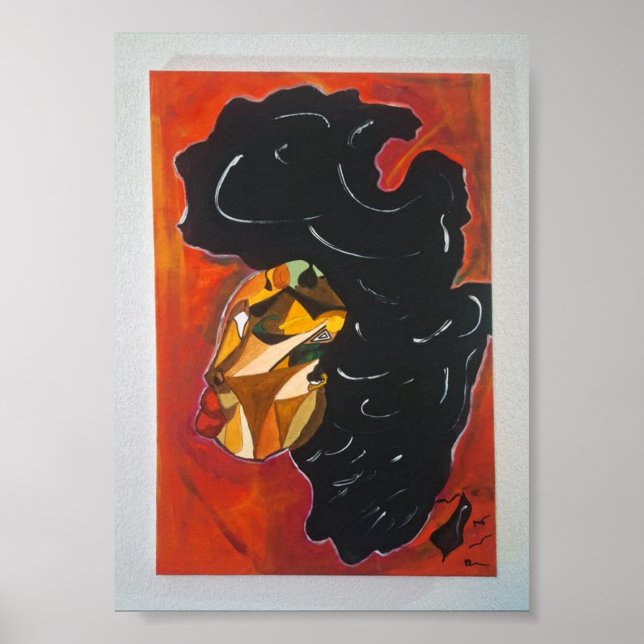 Affiche afrika red (Devant)