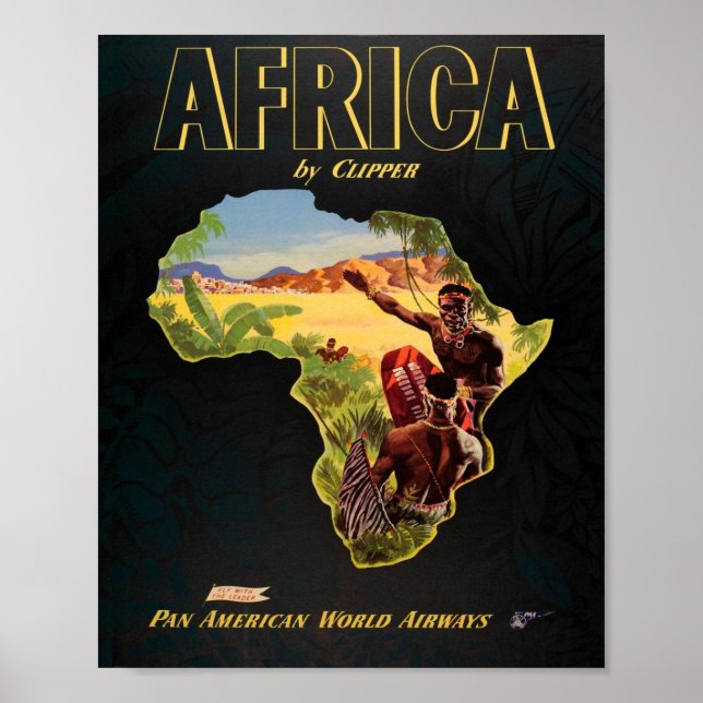 AFFICHE AFRIQUE (Devant)