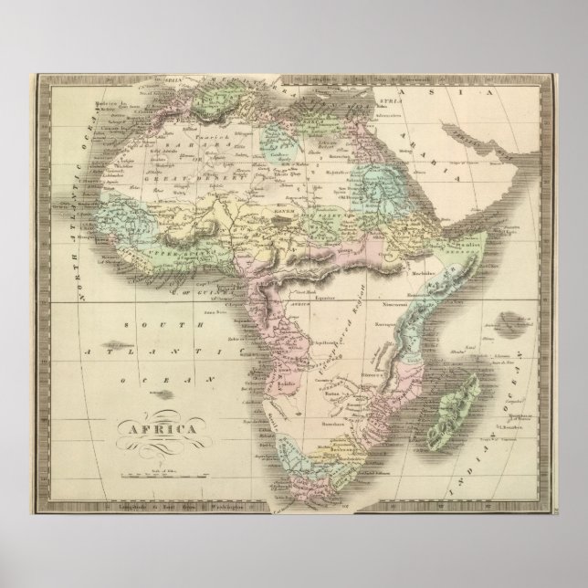 Affiche Afrique 34 (Devant)