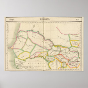 Affiche Afrique du Sénégal