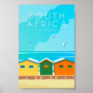Affiche Afrique du Sud