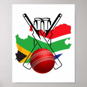 Affiche Afrique du Sud Cricket T20 New York