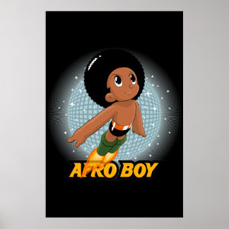 Affiche Afro Boy