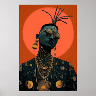 Affiche Afro-futuriste 4