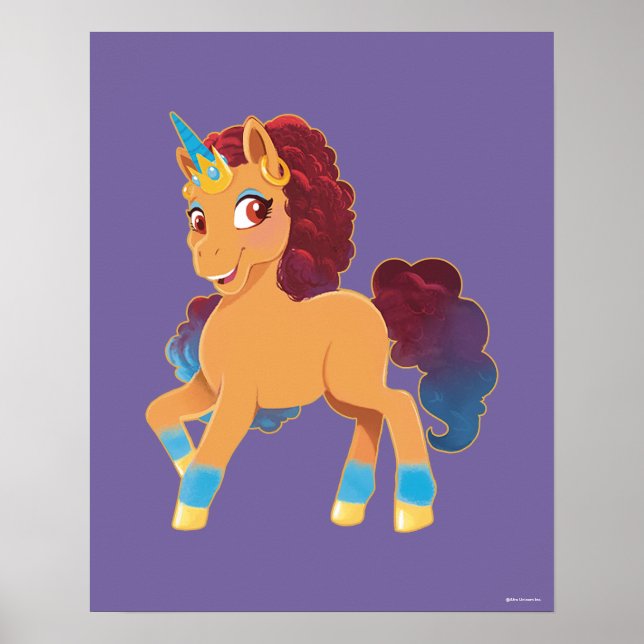 Affiche Afro Unicorn | La divine danse (Devant)