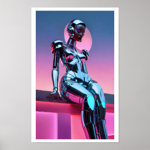 Affiche Afrofuturisme Neuf