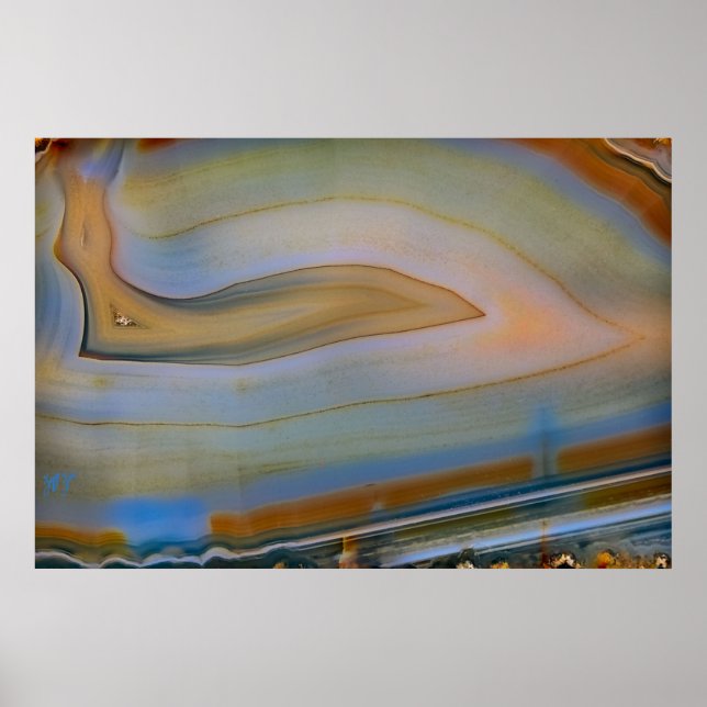 Affiche Agate poli Opus 01 (Devant)