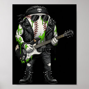 Affiche Agence non gouvernementale Rocker Baseball Es Horr